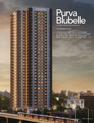 32 storey Twin Tower 3BHk Flat sale near Magadi Road Metro Station Bengaluru