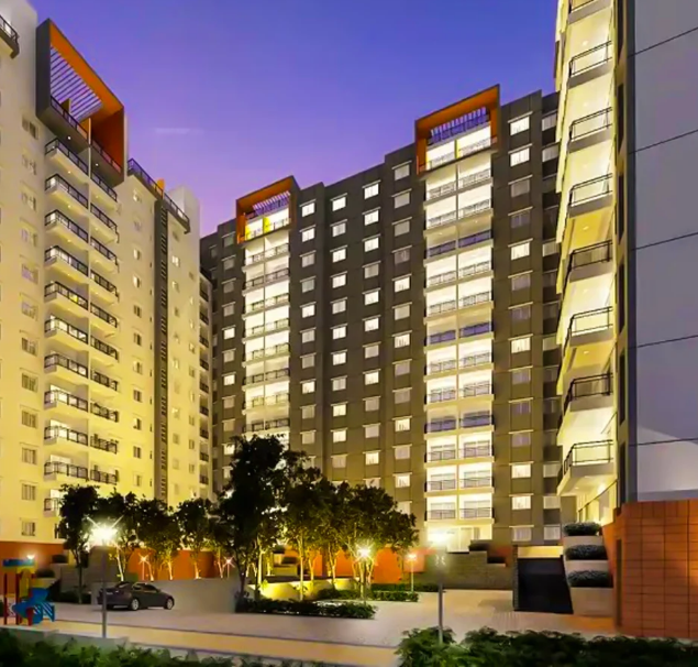 Nature-inspired residential 9 Towers Project at Whitefield, Soukya Road